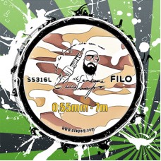 FILO resistivo SS316 0.55mm by Il Santone dello Svapo  